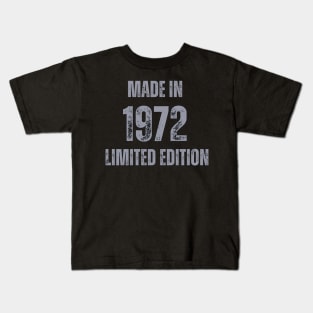 Vintage Made in 1972, Limited Edition  , Gift for Mom Dad Birthday Kids T-Shirt